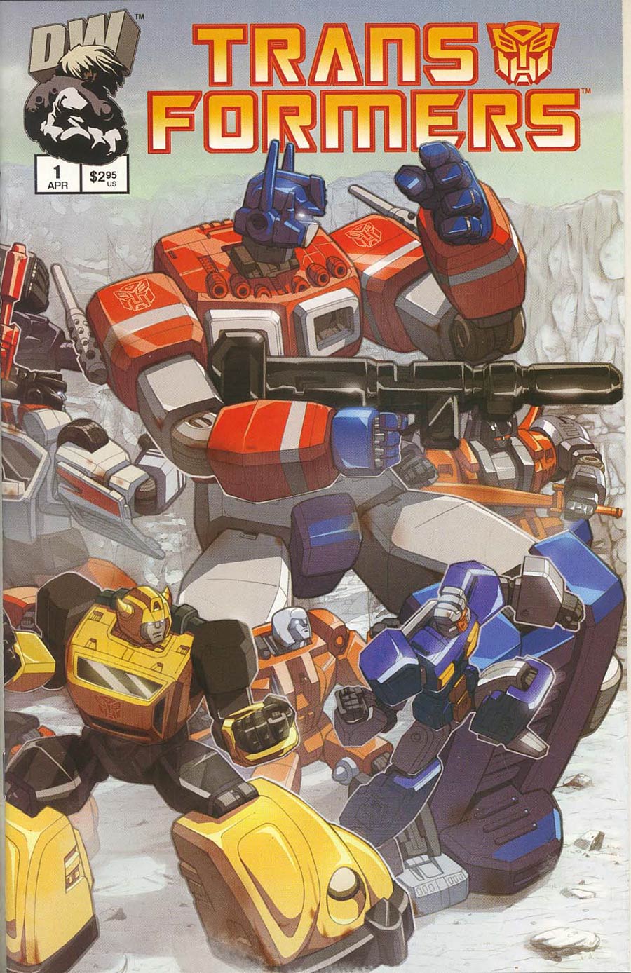 Transformers Generation 1 Vol 2 #1 Cover A Autobot