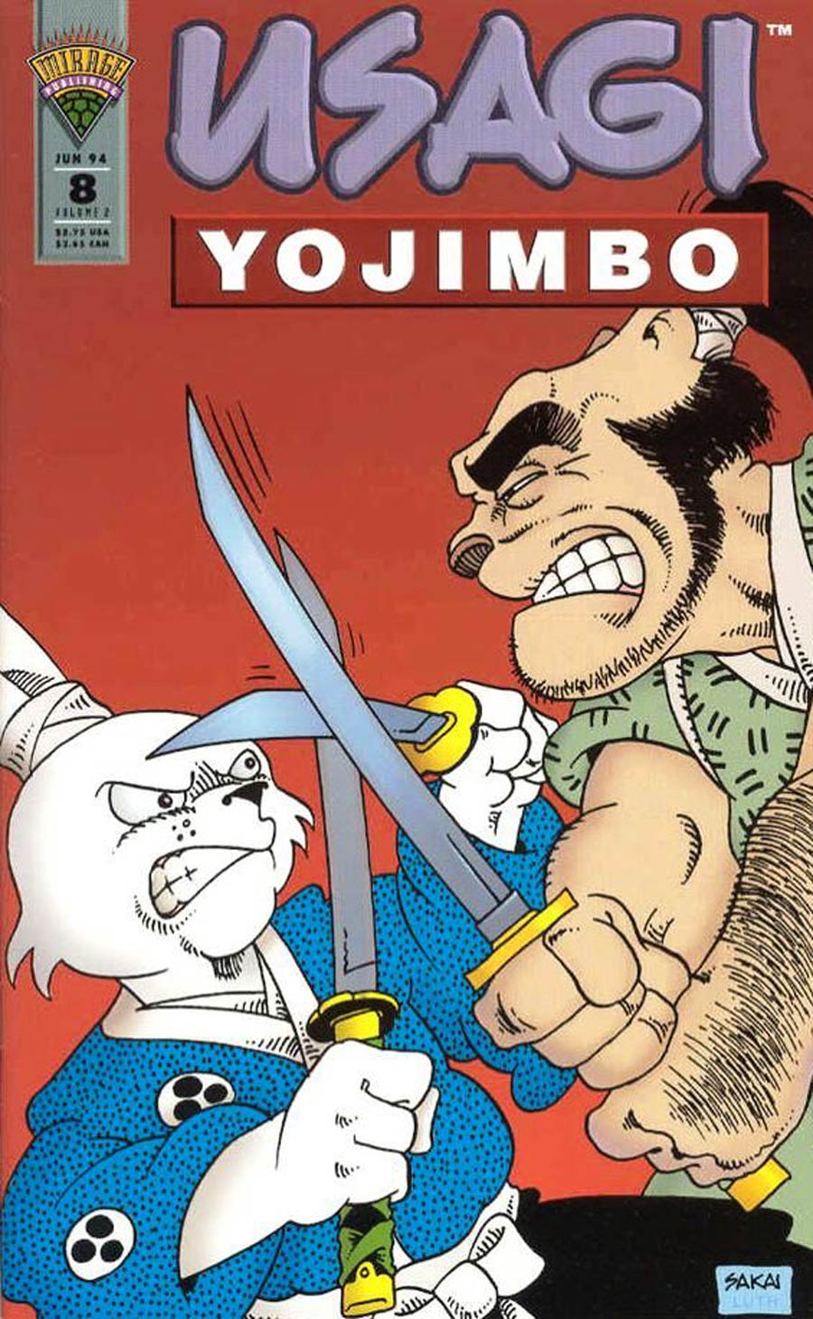 Usagi Yojimbo Vol 2 #8