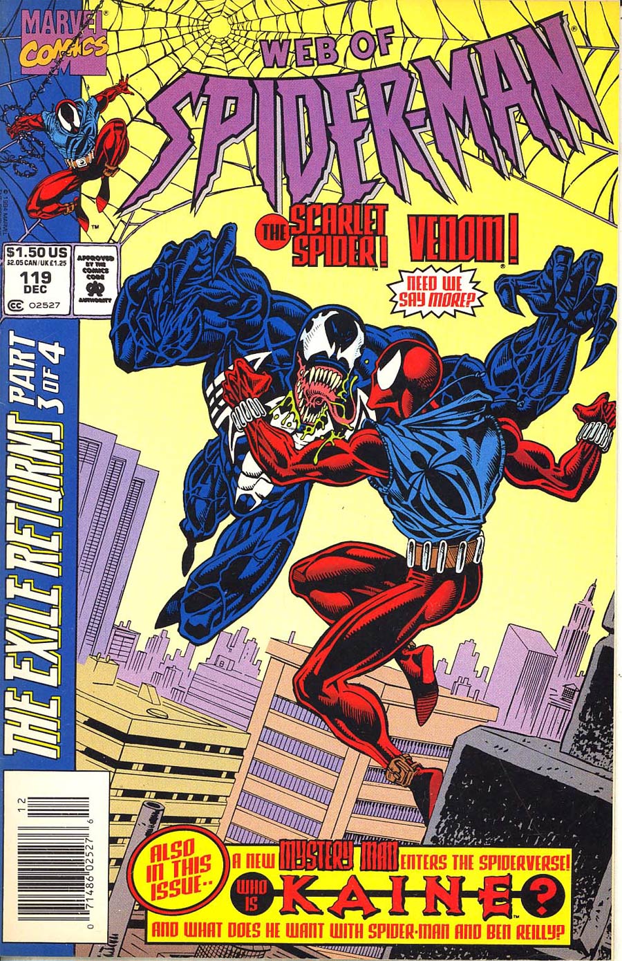 Web Of Spider-Man #119 Cover C Newsstand Edition