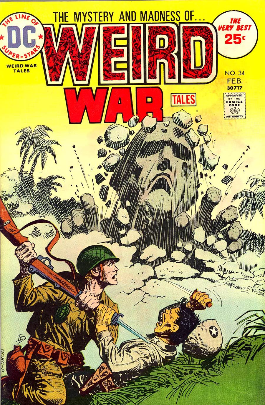 Weird War Tales #34