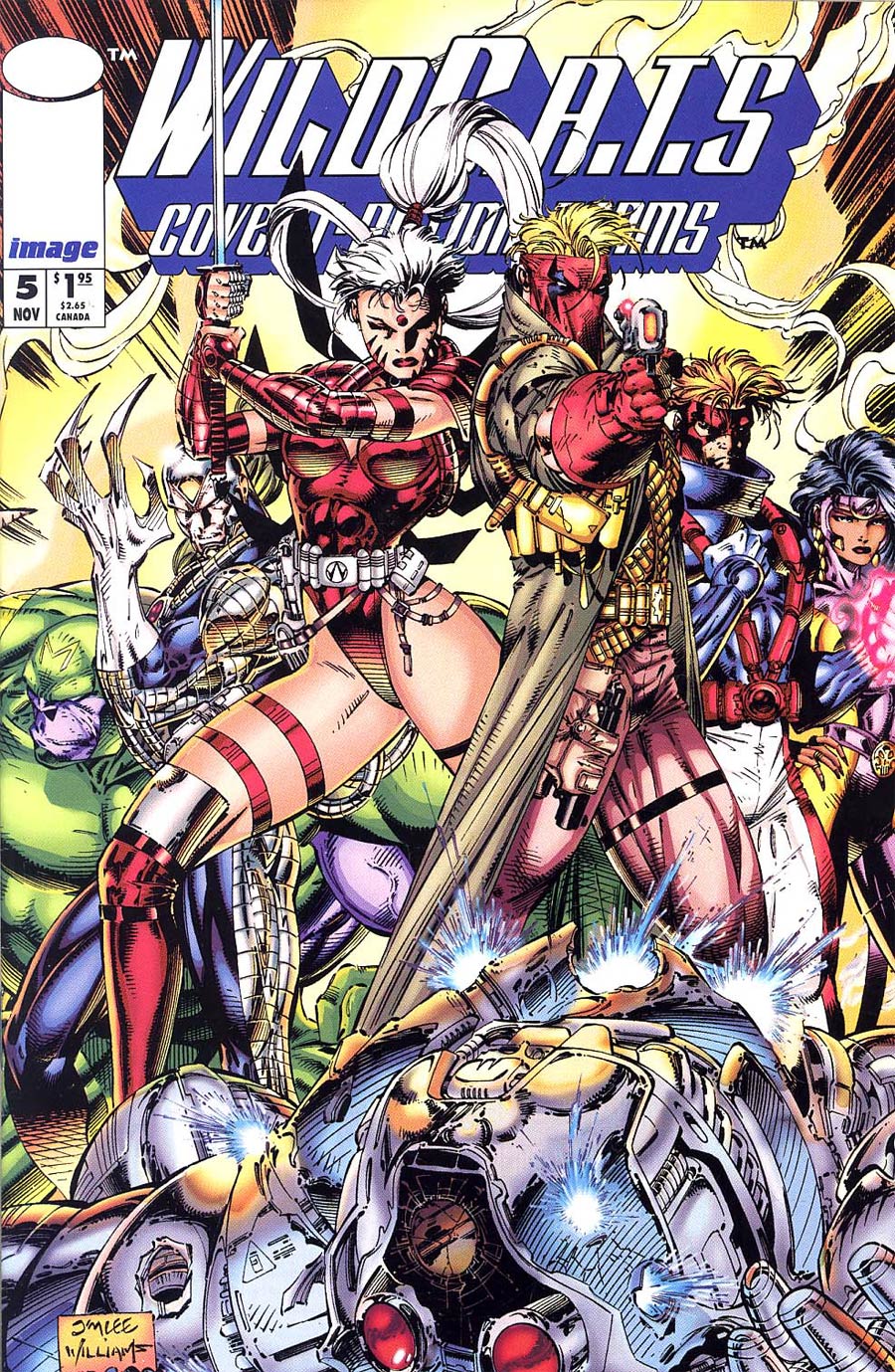 WildCATs Covert Action Teams #5 Cover A