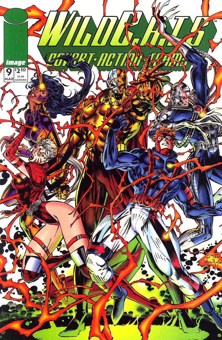 WildCATs Covert Action Teams #9 Cover A