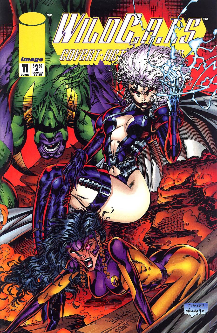 WildCATs Covert Action Teams #11 Cover A Regular Jim Lee Cover