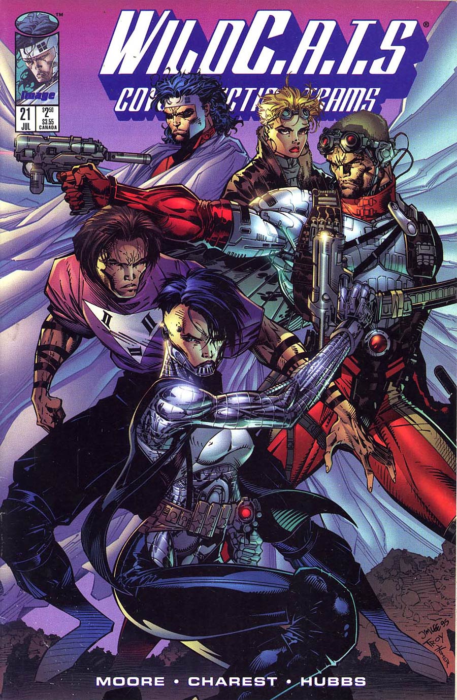 WildCATs Covert Action Teams #21 Cover A Direct Edition