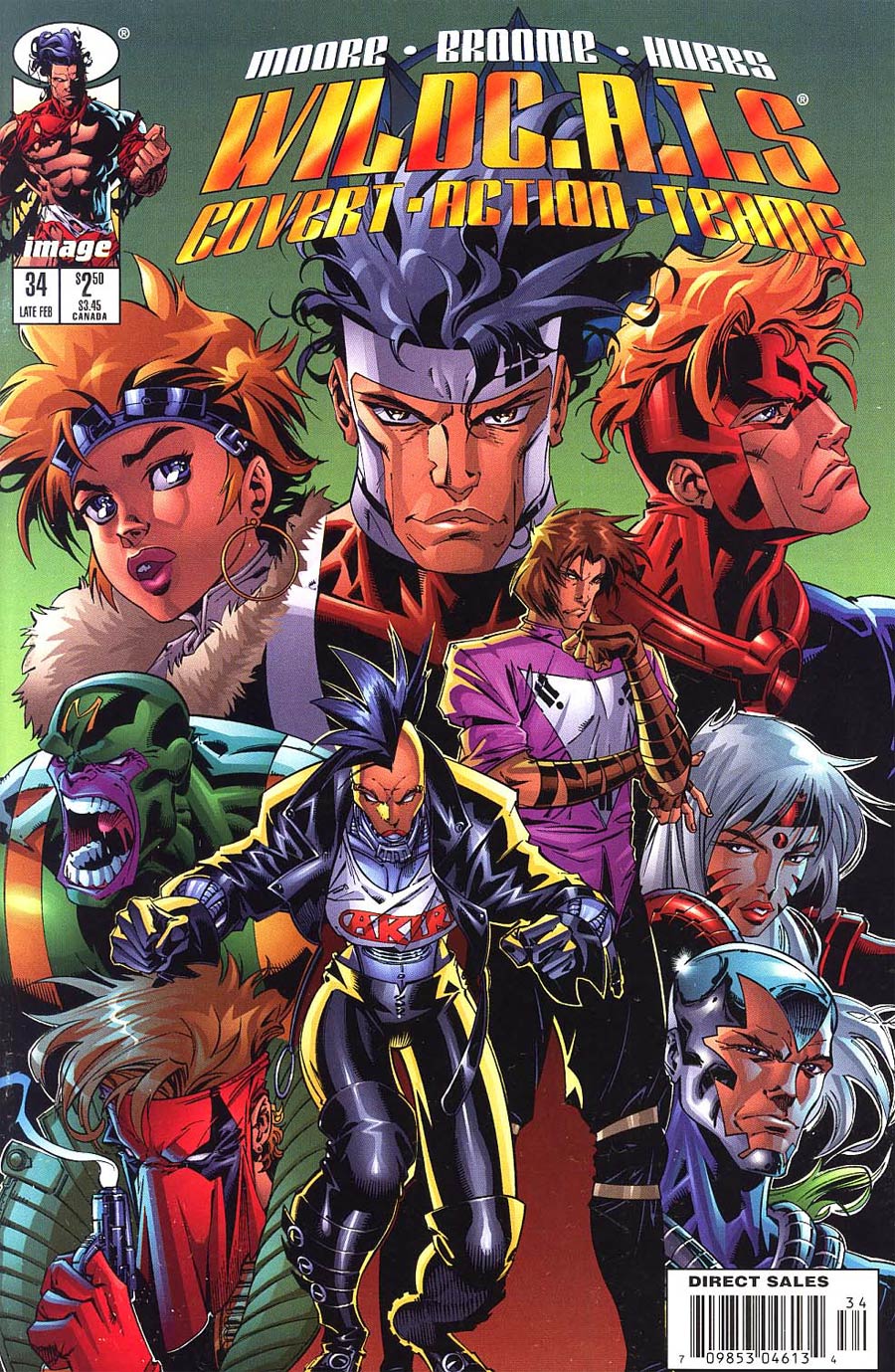 WildCATs Covert Action Teams #34