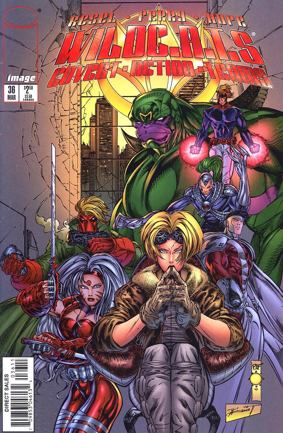 WildCATs Covert Action Teams #36