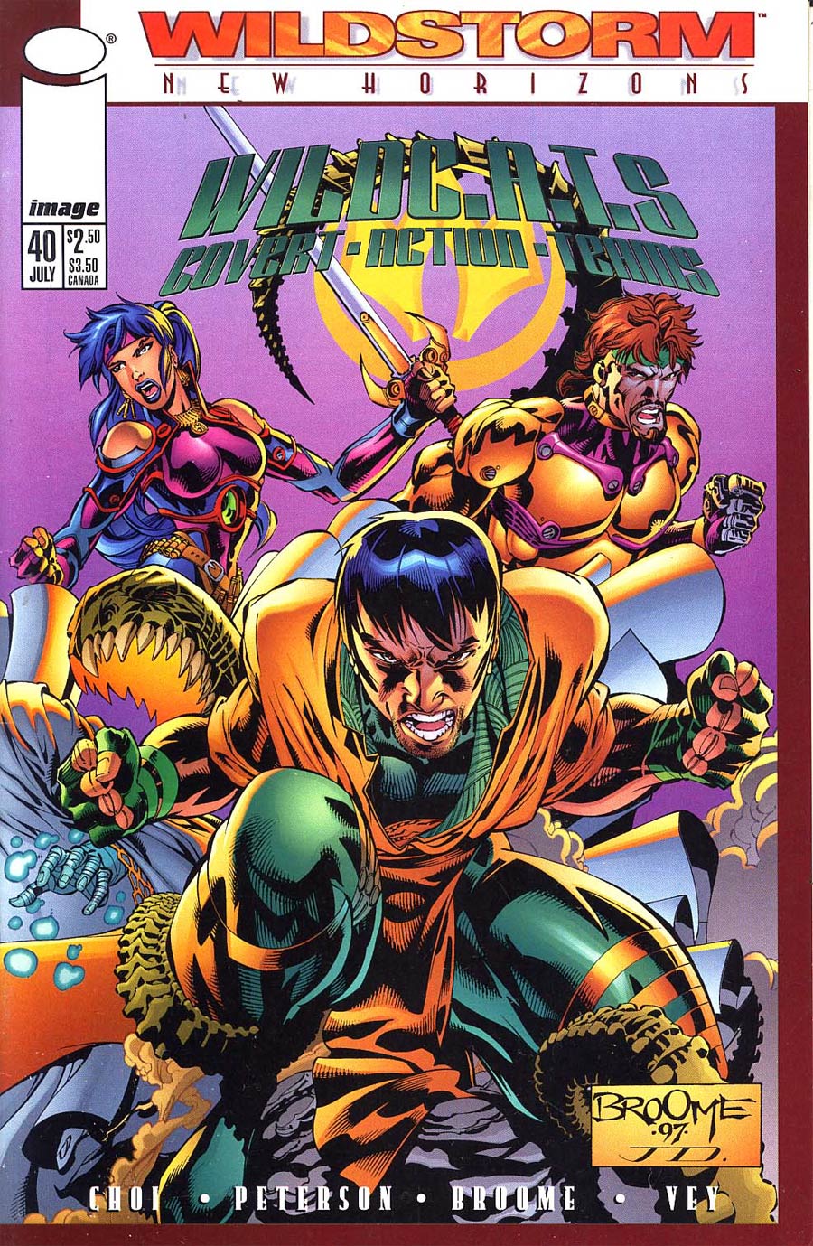 WildCATs Covert Action Teams #40 Cover A
