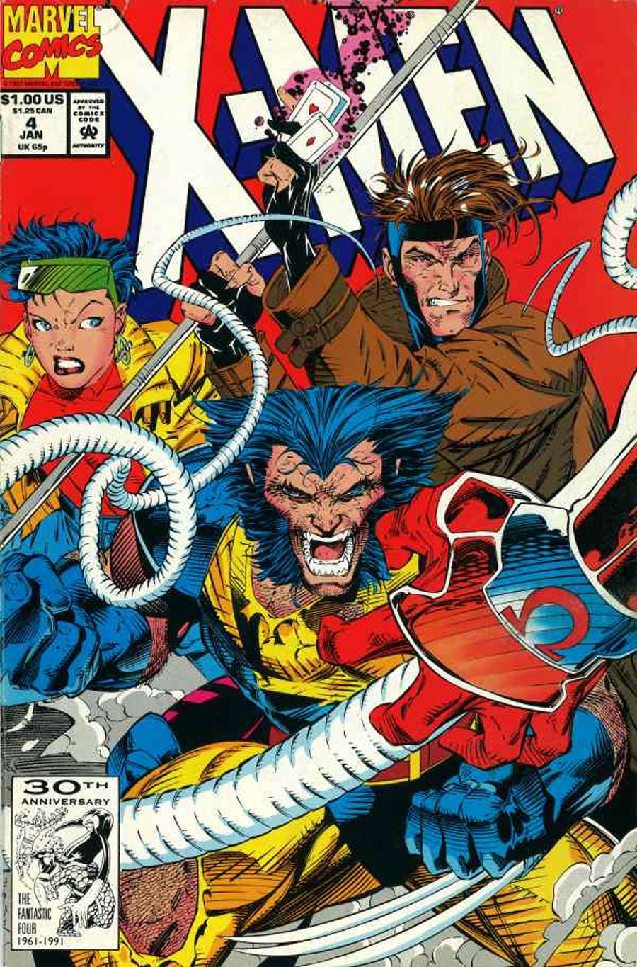 X-Men Vol 2 #4 Cover A 1st Ptg