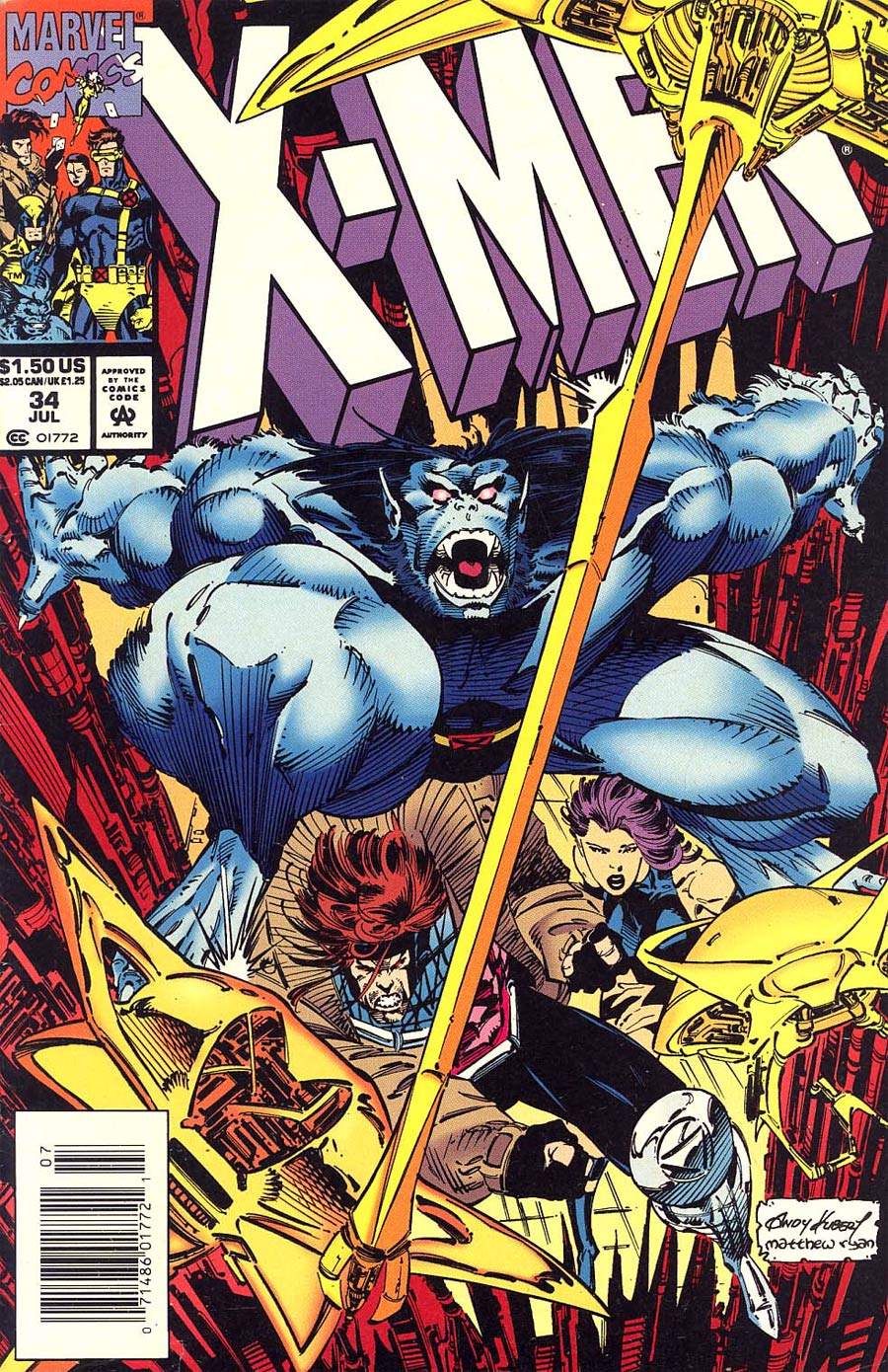 X-Men Vol 2 #34