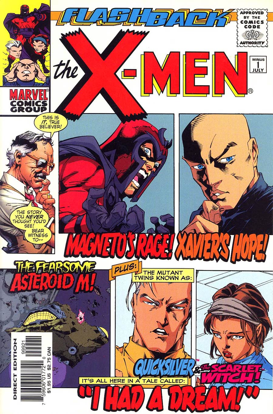 X-Men Vol 1 #-1 Flashback Cover B