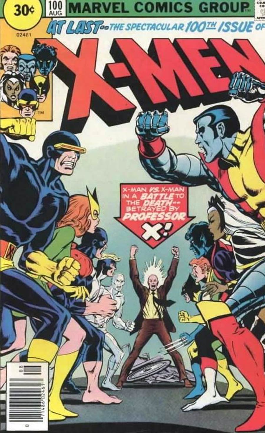 X-Men Vol 1 #100 Cover B 30-Cent Variant