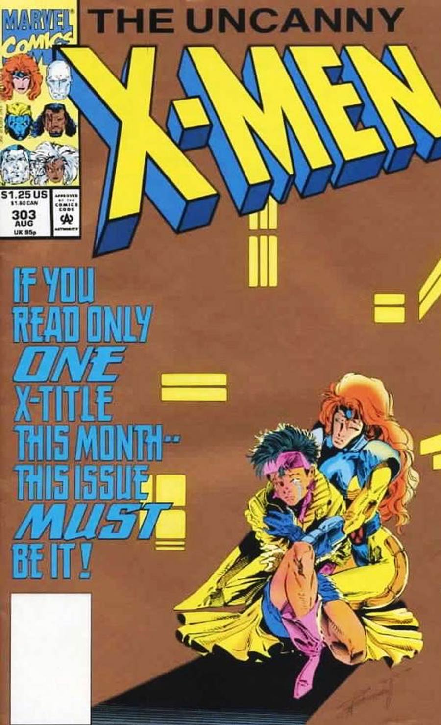 Uncanny X-Men #303 Cover B Gold Cover Variant