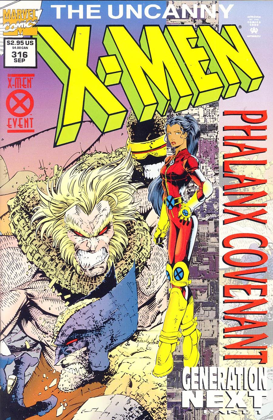 Uncanny X-Men #316 Cover A Foil Cover