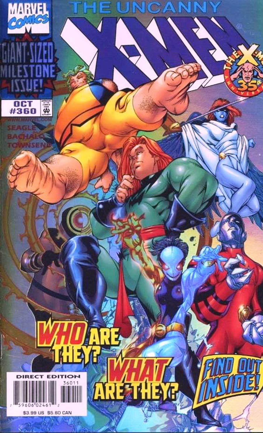 Uncanny X-Men #360 Cover A Holo Foil Cover