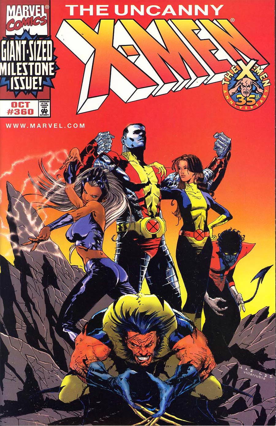Uncanny X-Men #360 Cover C DF Exclusive Variant Cover