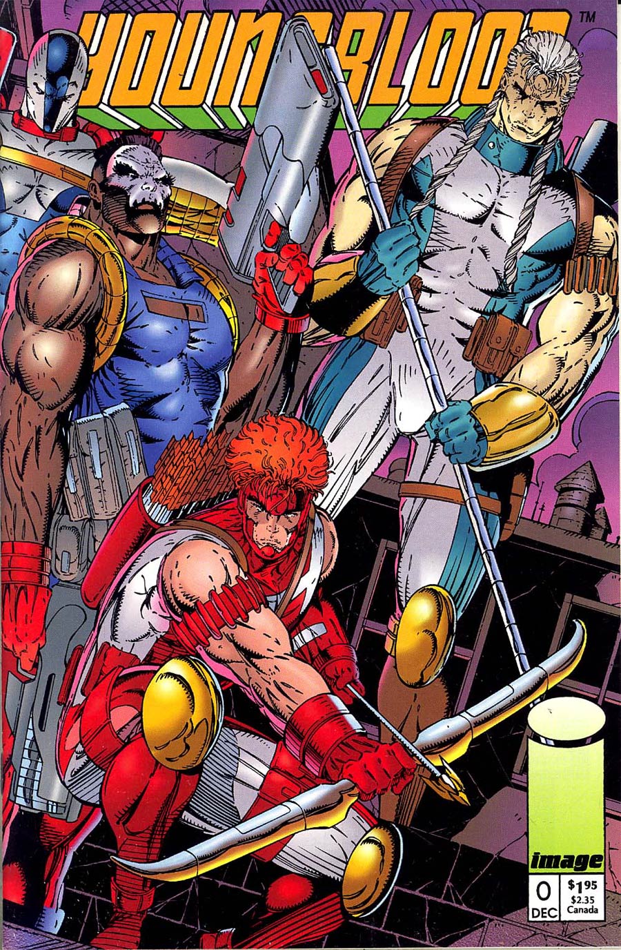 Youngblood #0 Cover A Beige Logo