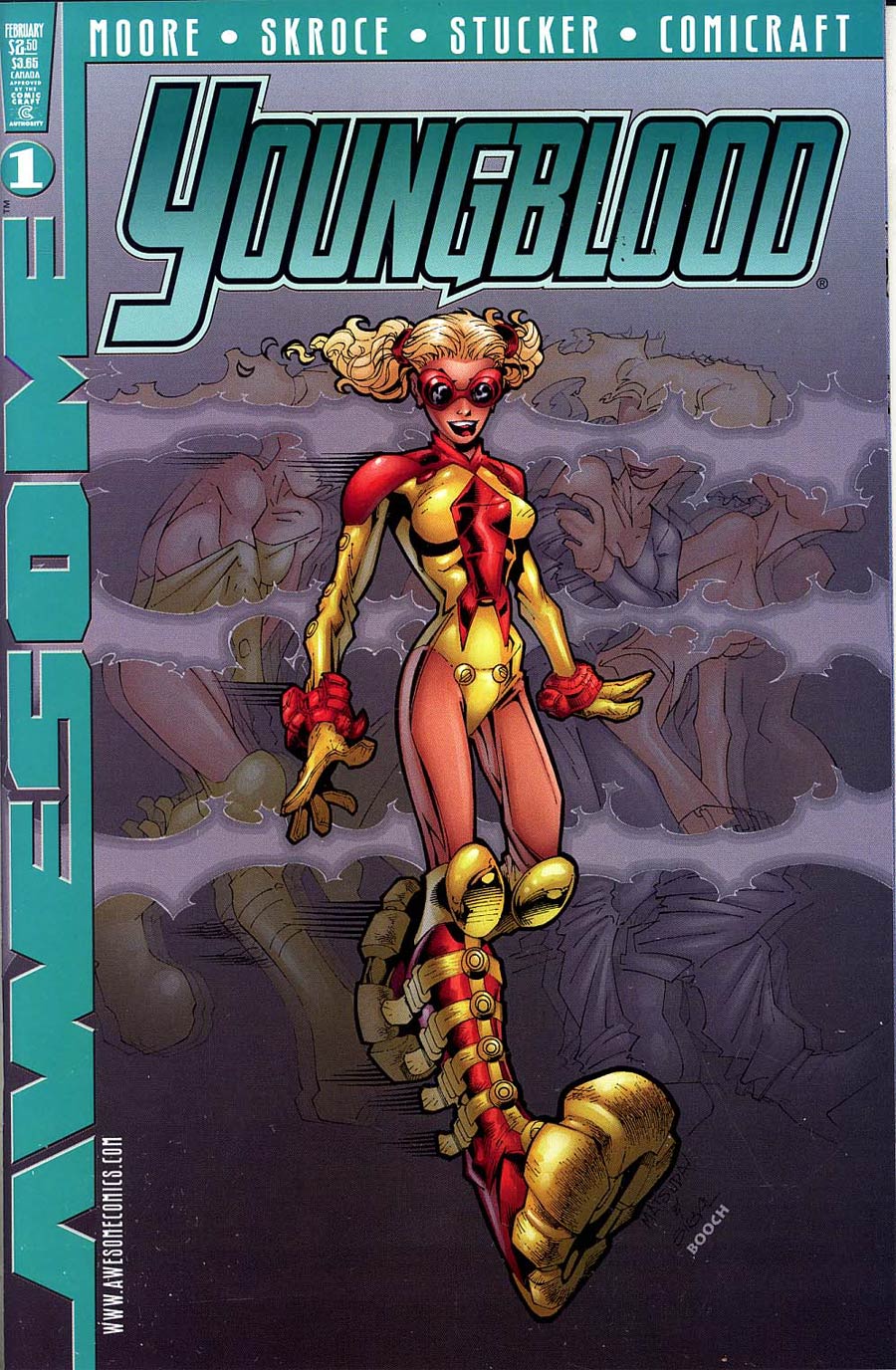 Youngblood Vol 3 #1 Regular Jeff Matsuda Cover