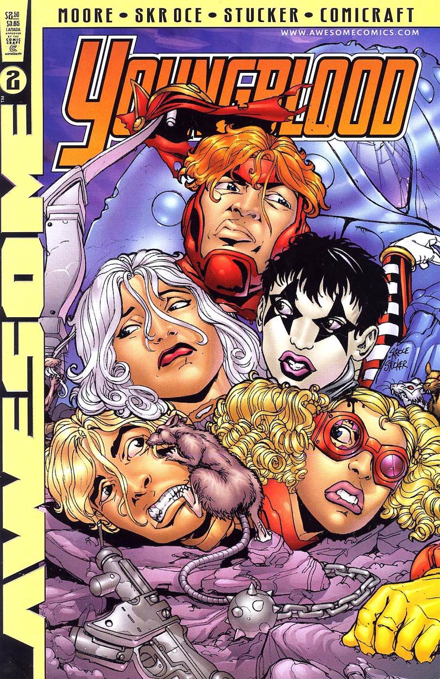 Youngblood Vol 3 #2 Cover B Steve Skroce Cover