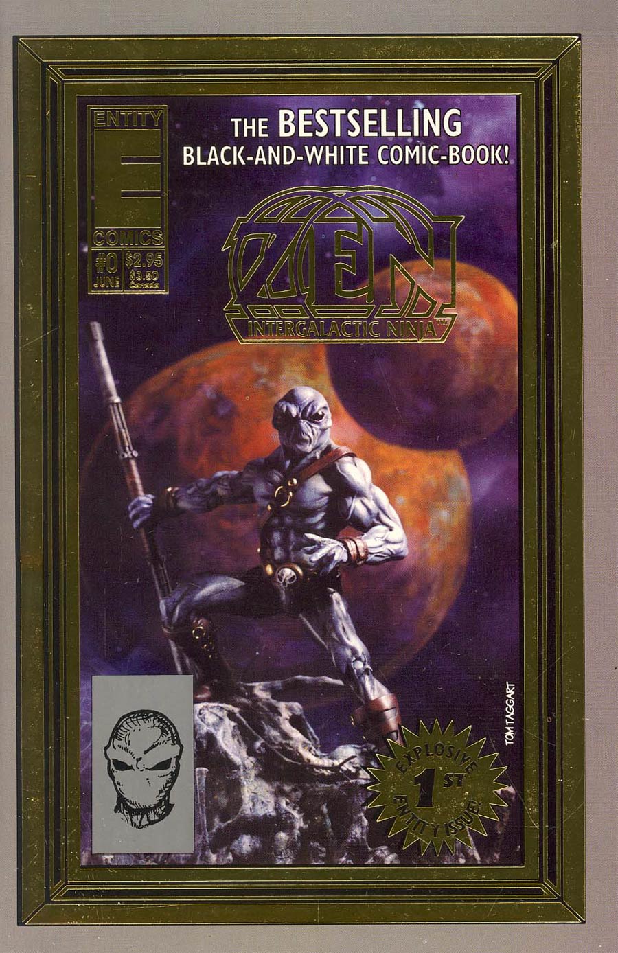 Zen Intergalactic Ninja Vol 4 #0 Gold Foil Cover