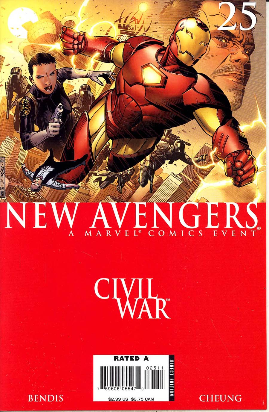 New Avengers #25 (Civil War Tie-In)