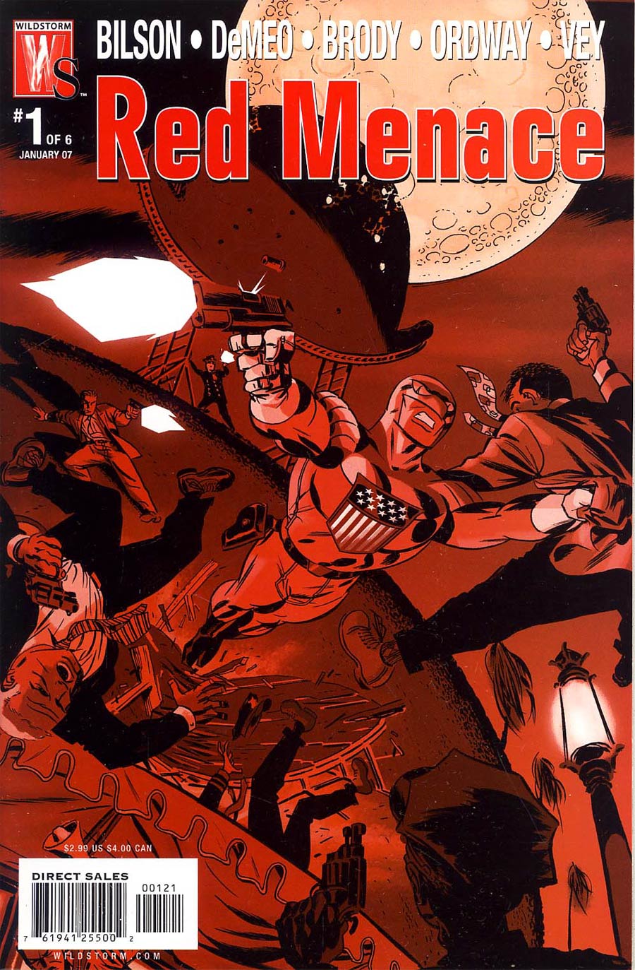 Red Menace #1 Cover B Incentive Darwyn Cooke Variant Cover