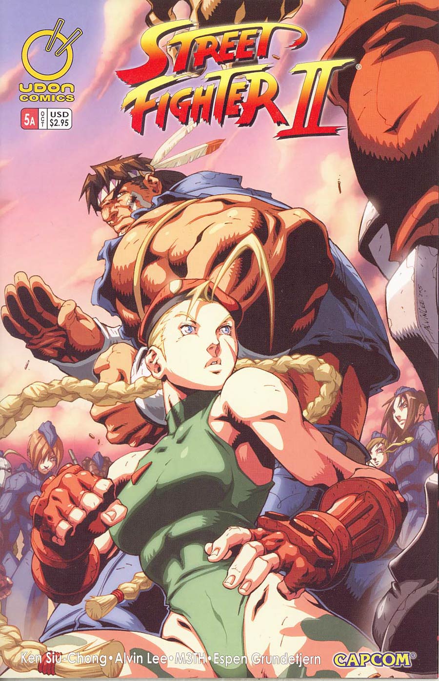Street Fighter II (UDON) #5 Cvr A Alvin Lee