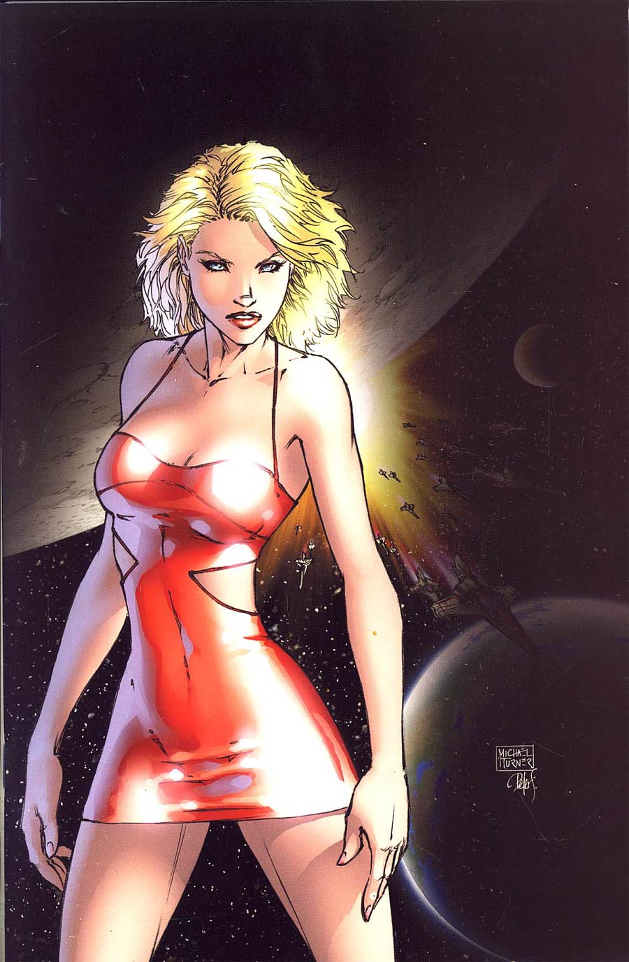 Battlestar Galactica Vol 4 #1 Cover I Virgin Baltimore Exclusive Cover