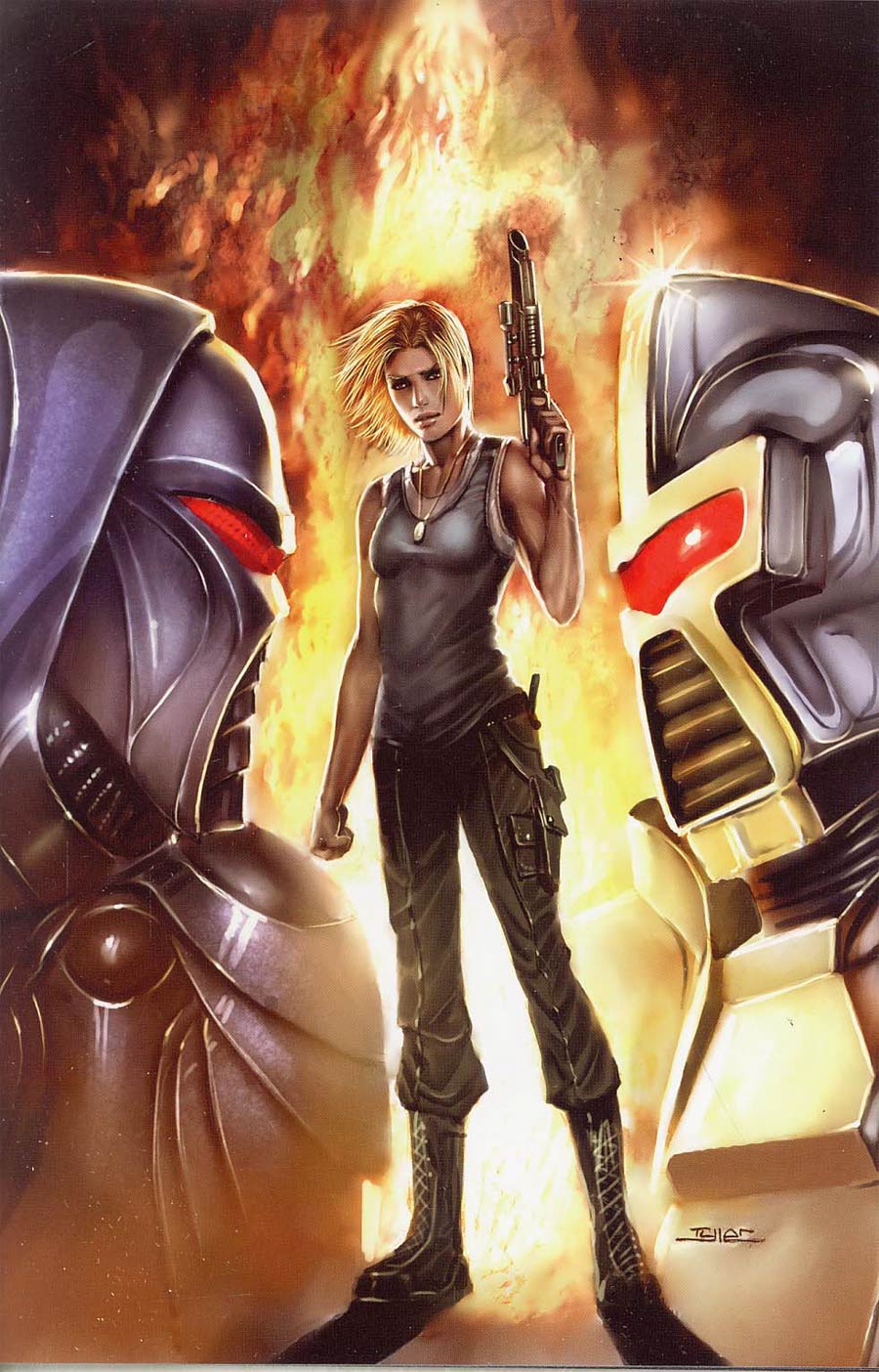 Battlestar Galactica Vol 4 #4 Cover E Incentive Kirkman Virgin Cover