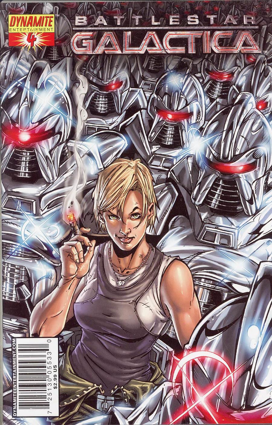 Battlestar Galactica Vol 4 #4 Cover B Nigel Raynor