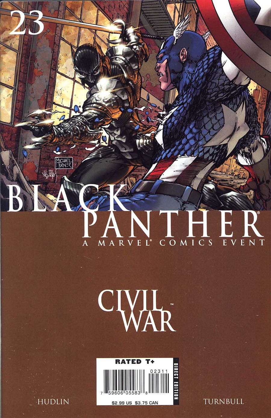 Black Panther Vol 4 #23 (Civil War Tie-In)