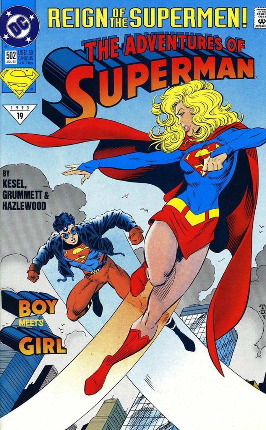 Adventures Of Superman #502