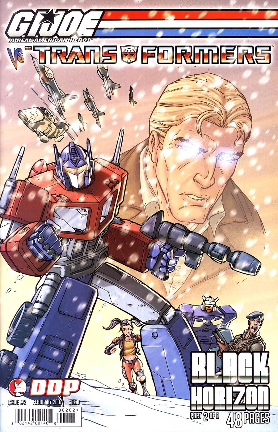 GI Joe vs Transformers Vol 4 Black Horizon #2 Cvr B
