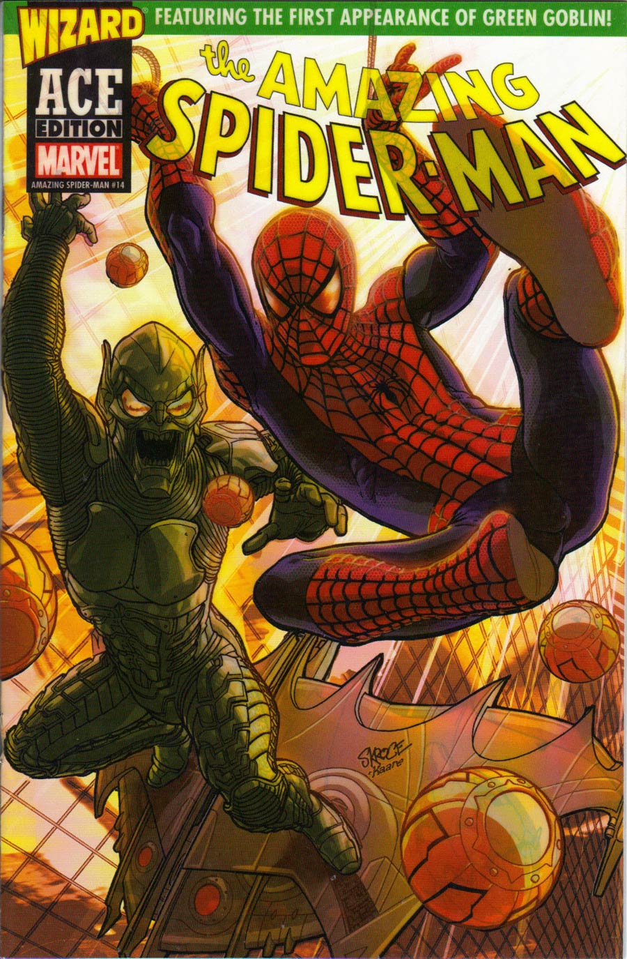 Amazing Spider-Man #14 Cover B Wizard Ace Edition Cover