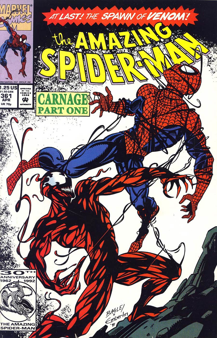 Amazing Spider-Man #361 Cover A 1st Ptg