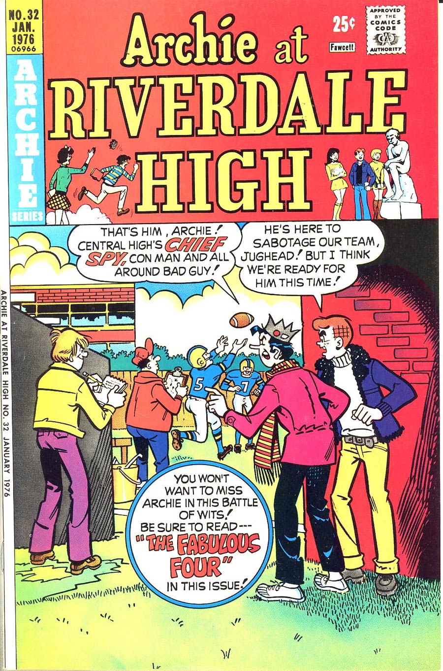 Archie At Riverdale High #32