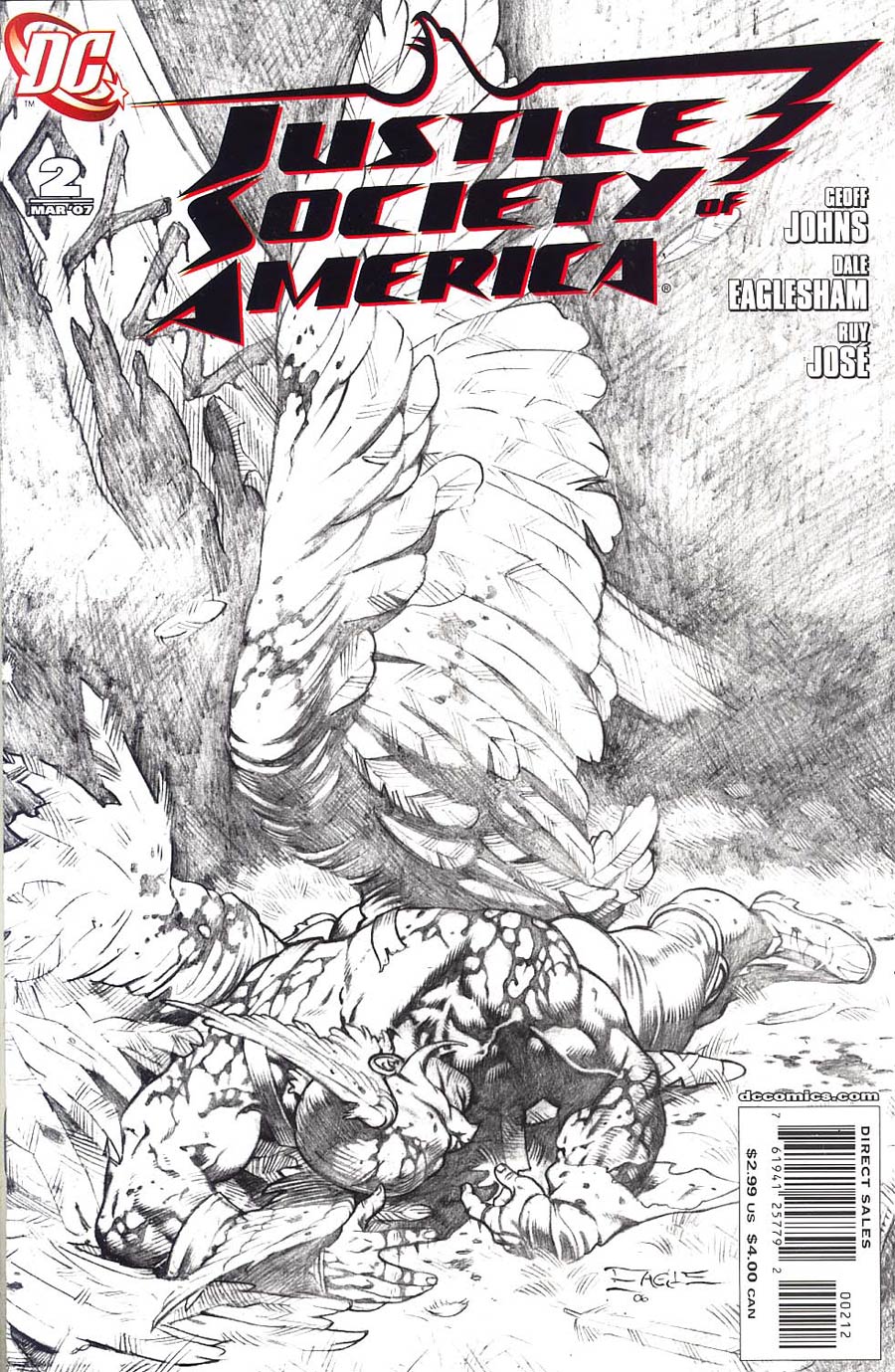Justice Society Of America Vol 3 #2 Cover C 2nd Ptg