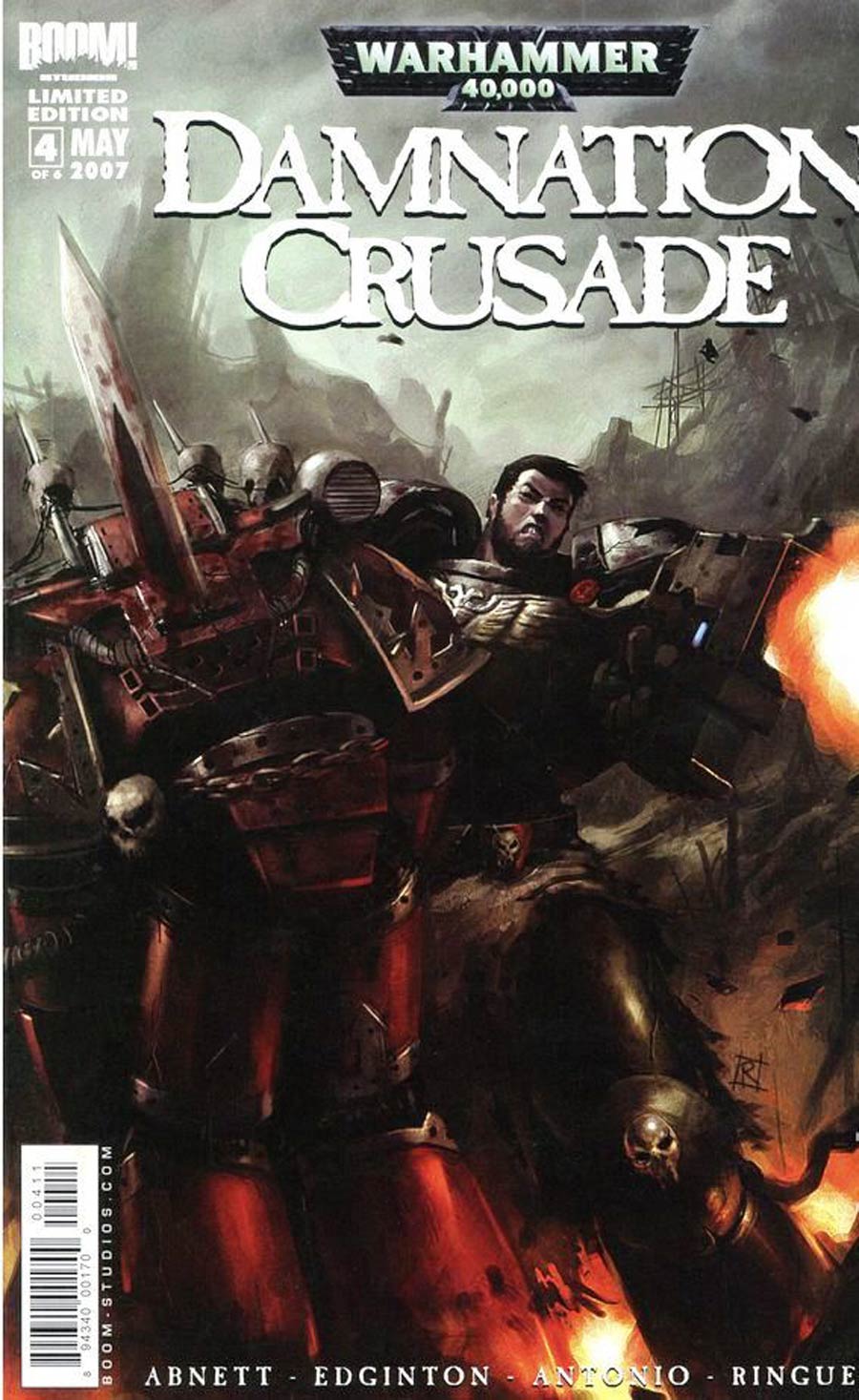 Warhammer 40K Damnation Crusade #4 Cover C Incentive Wei Ting Cover