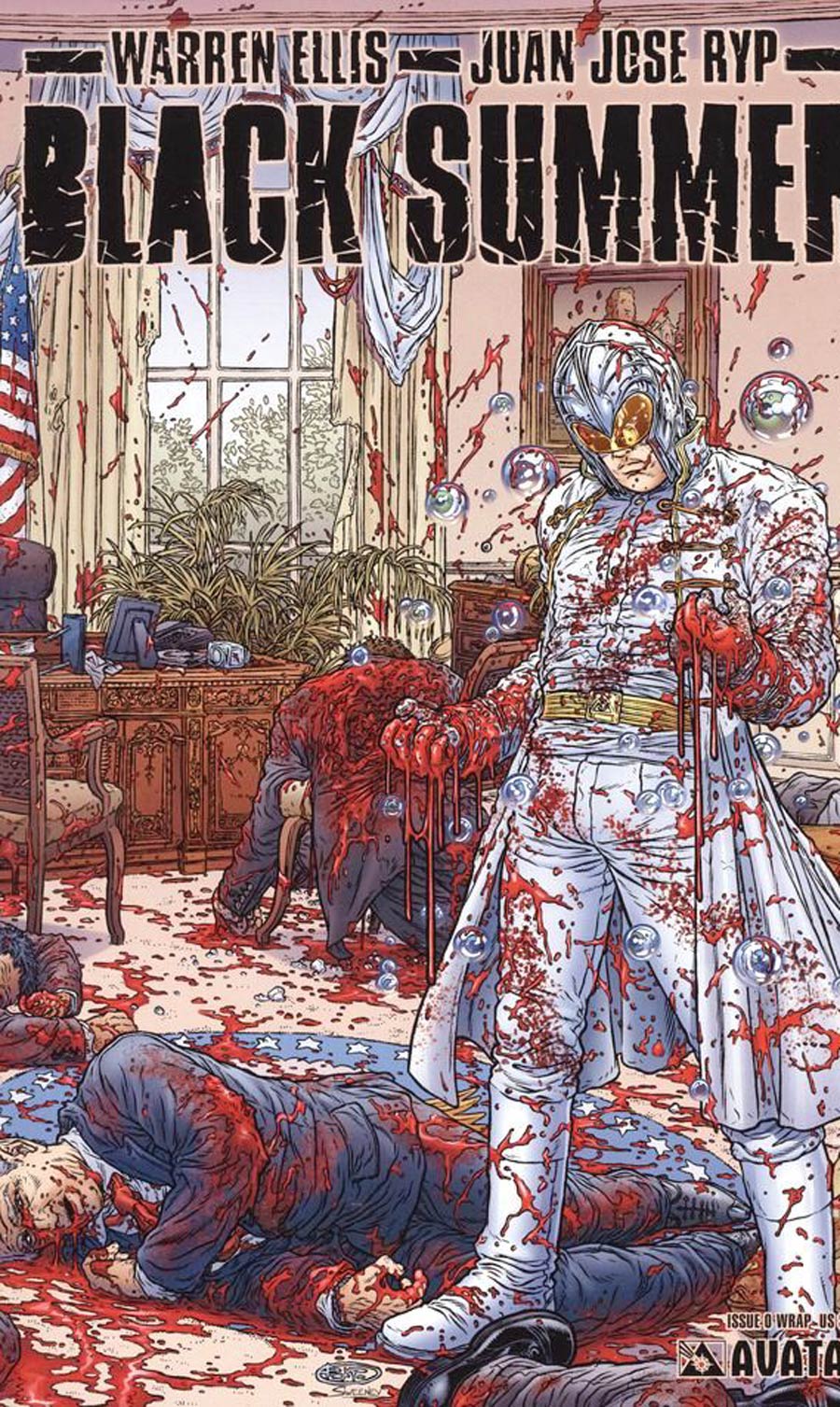 Black Summer #0 Cover C Platinum Cover Variant Cover