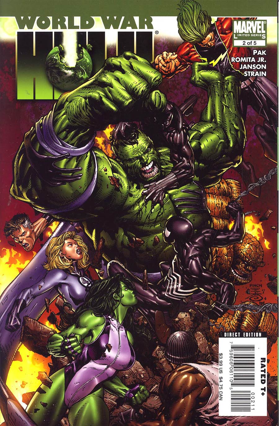 World War Hulk #2 Cover A Regular David Finch Cover