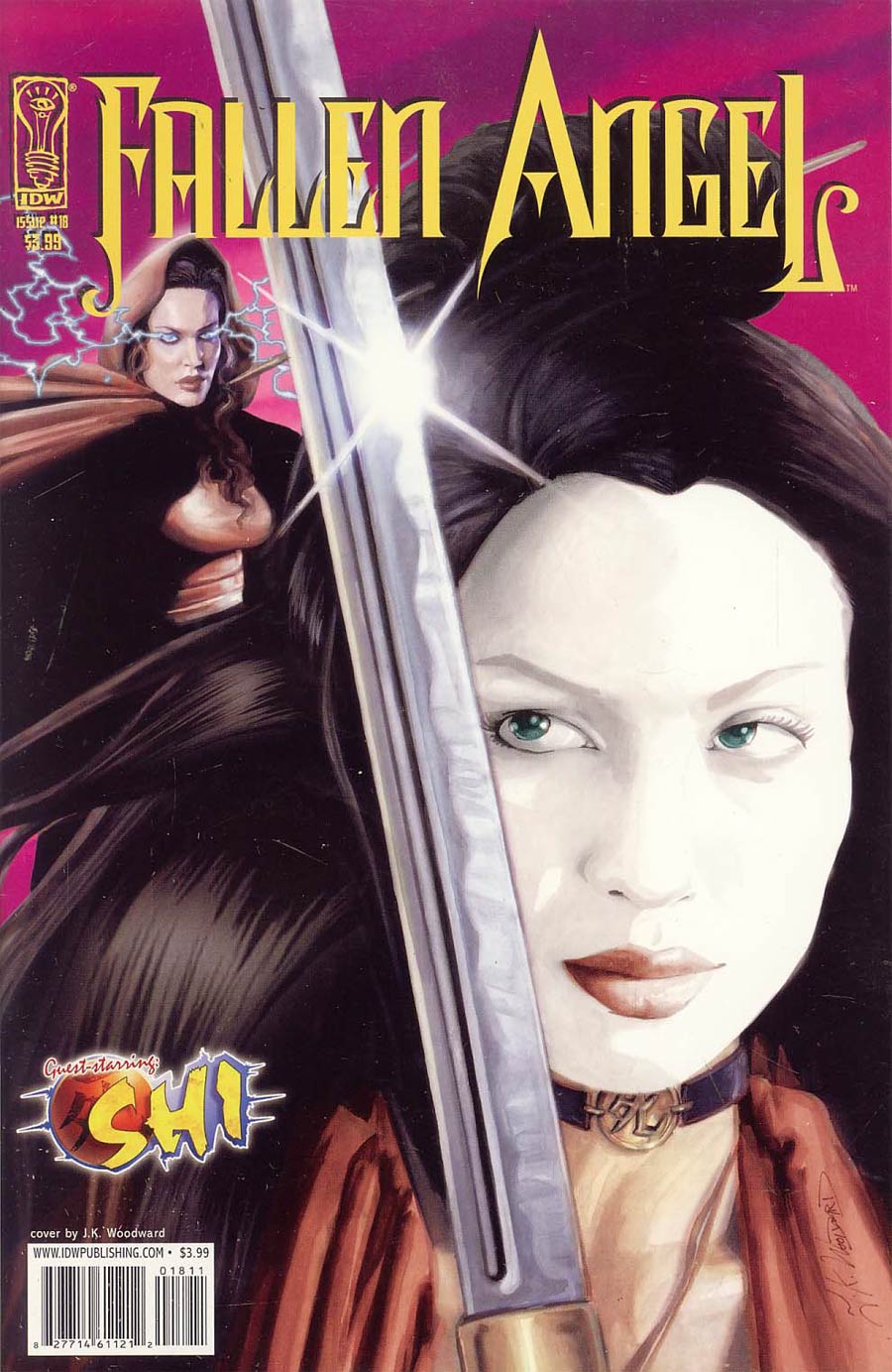 Fallen Angel Vol 2 #18 Cover A Regular JK Woodward