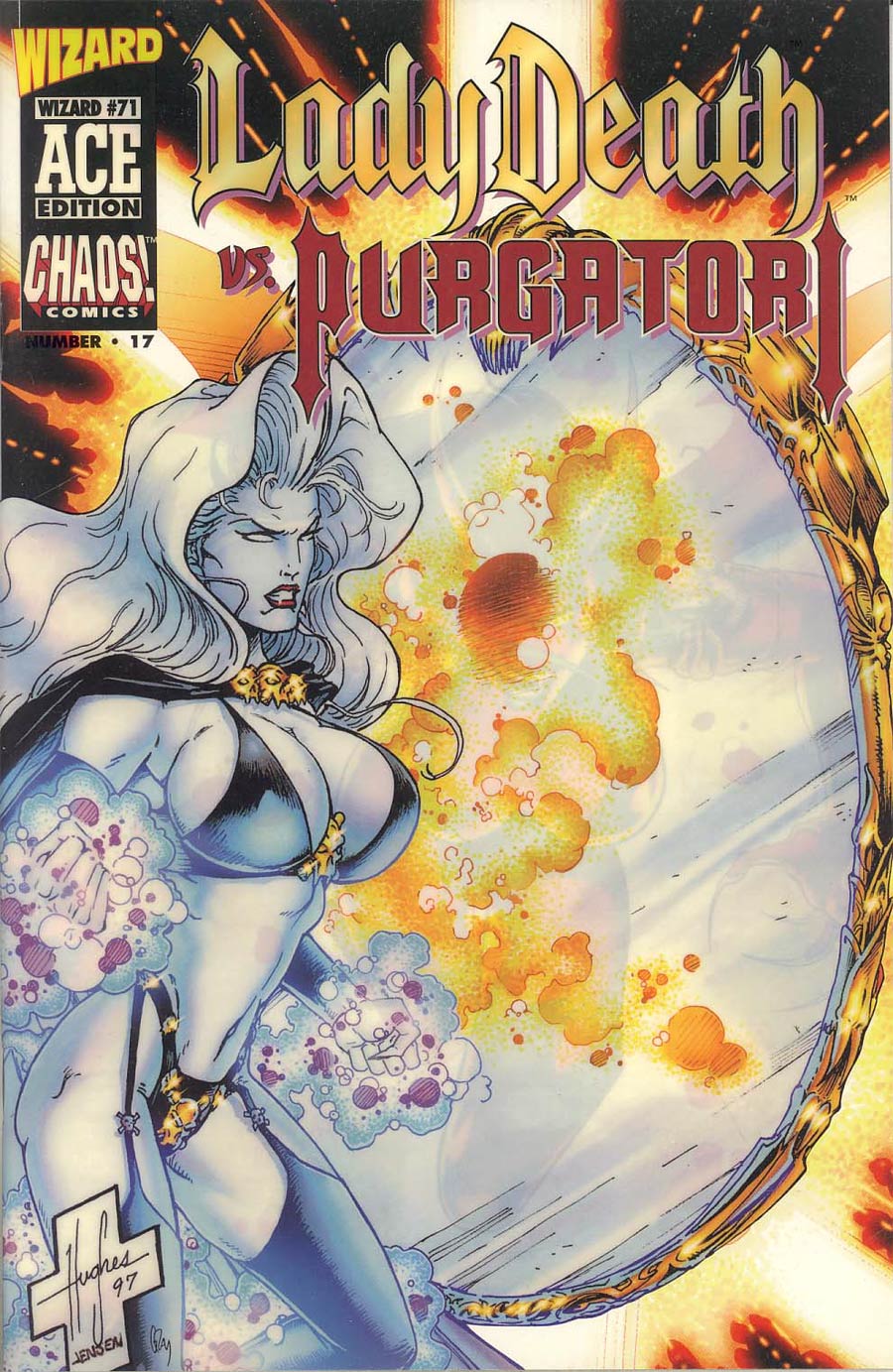 Lady Death vs Purgatori Wizard Ace Edition #17