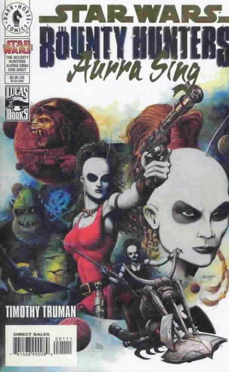 Star Wars The Bounty Hunters Aurra Sing #1 (One Shot) Cover B Gold Foil Cover