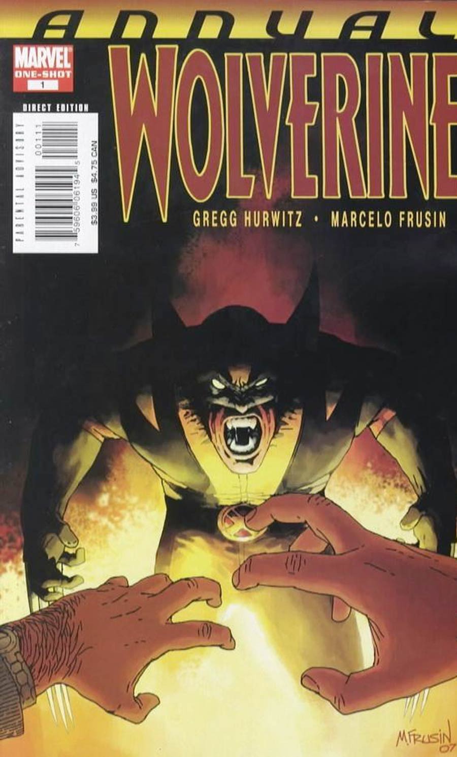 Wolverine Vol 3 Annual #1 Deathsong