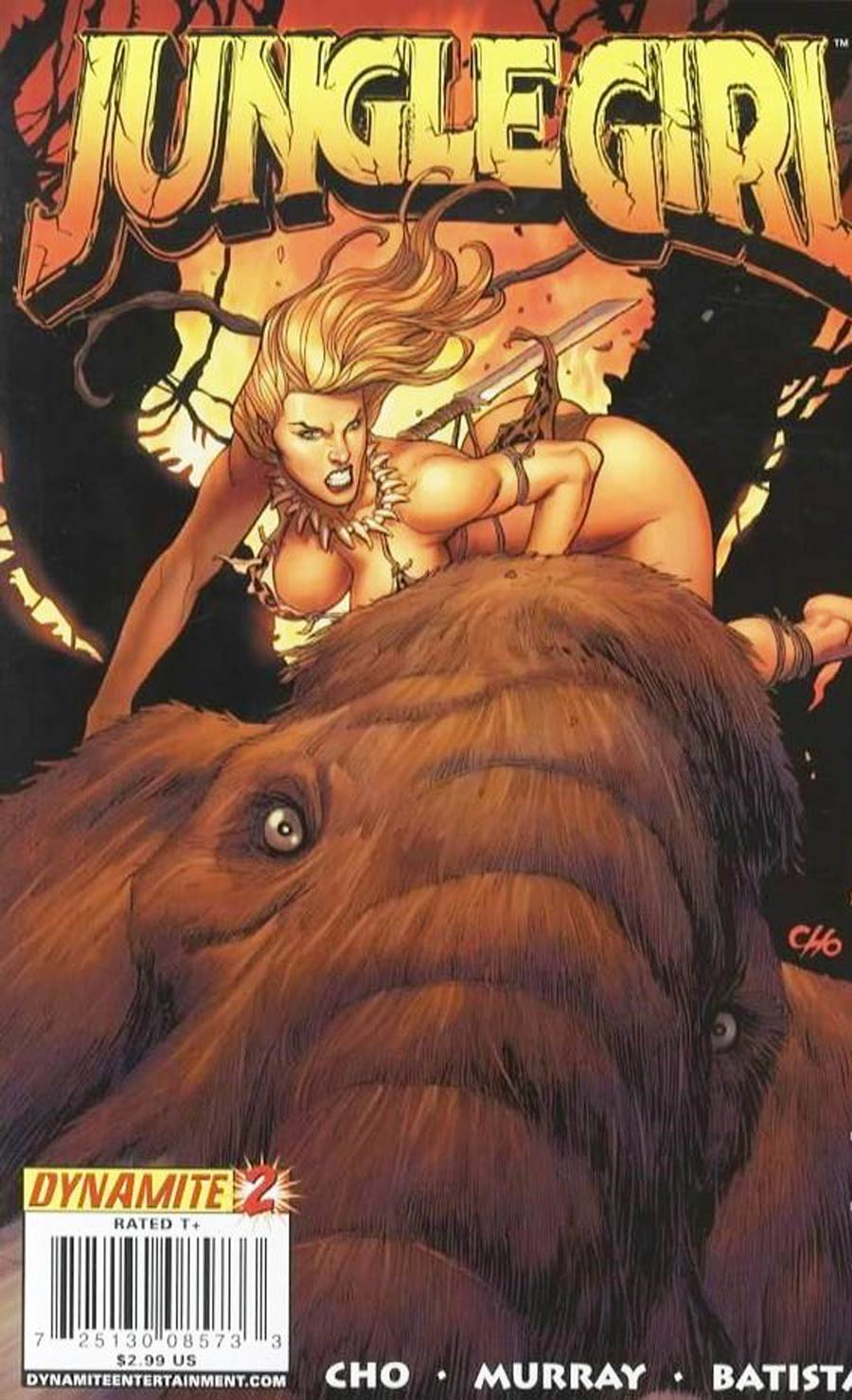 Frank Chos Jungle Girl #2 Cover C Incentive Frank Cho Virgin Cover