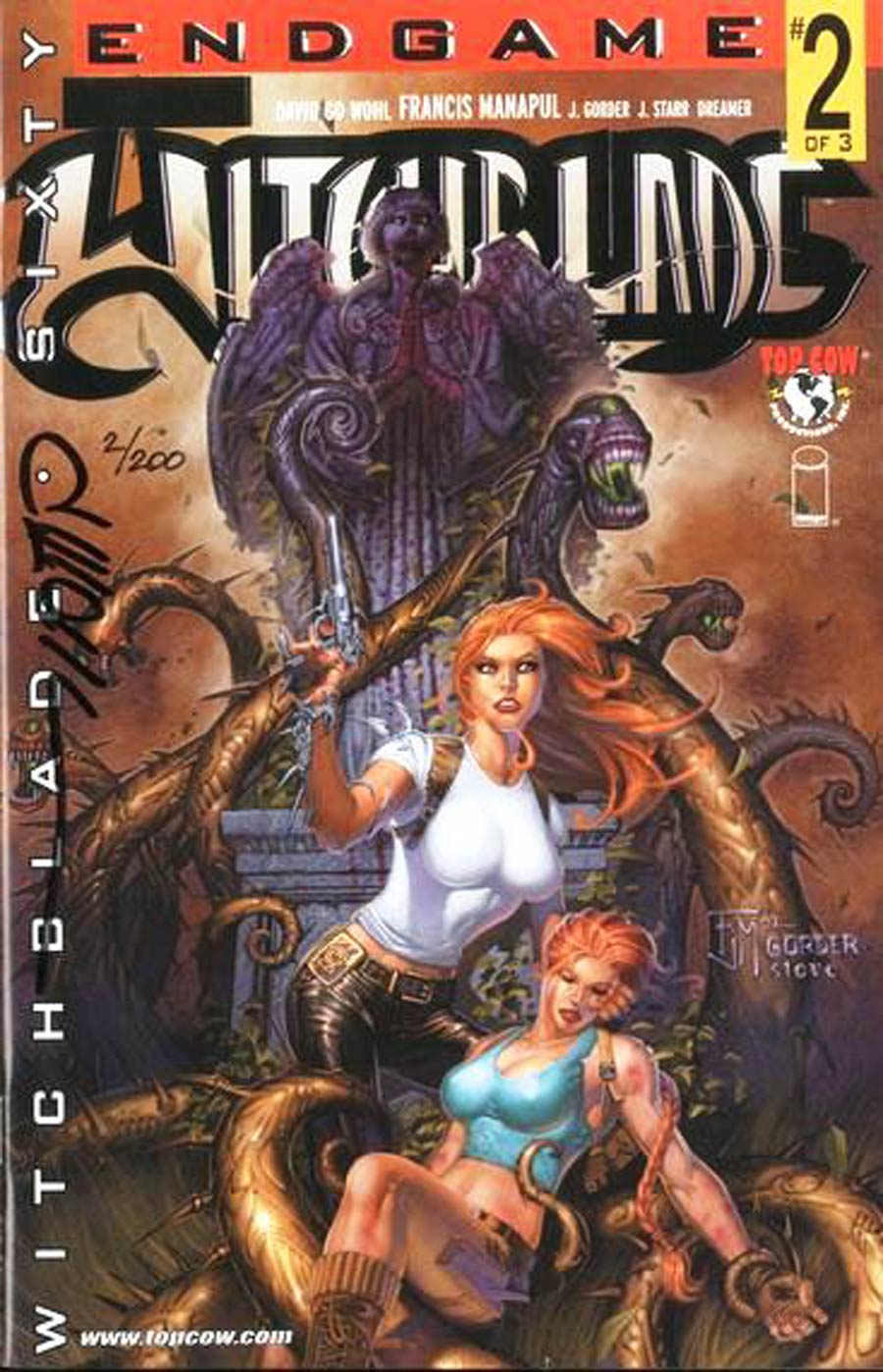 Witchblade #60 Cover D Signed Platinum Edition (With Or Without Certificate)