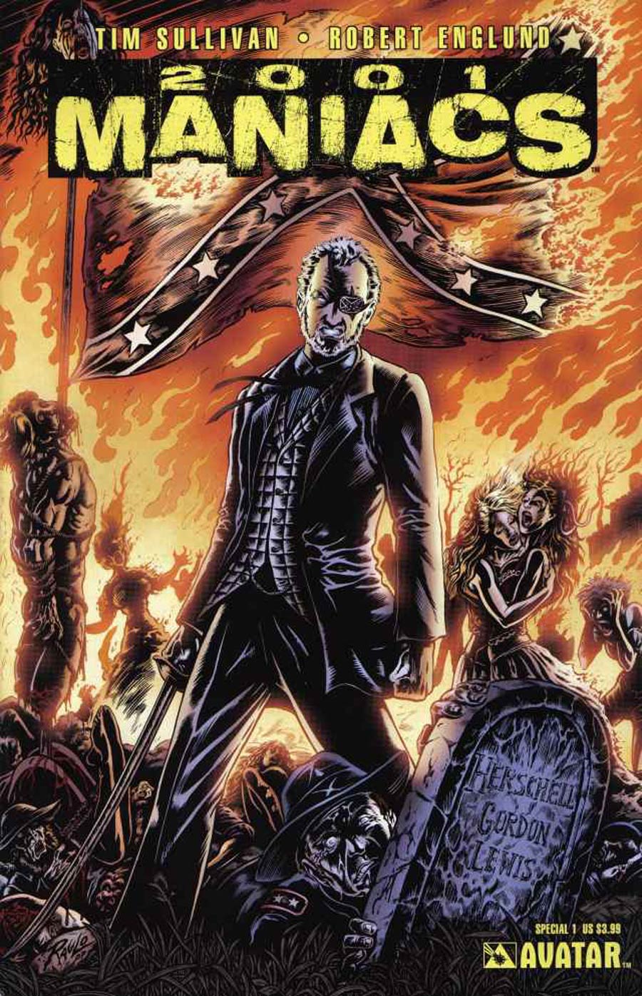 2001 Maniacs Special #1 Cover A Regular Cover