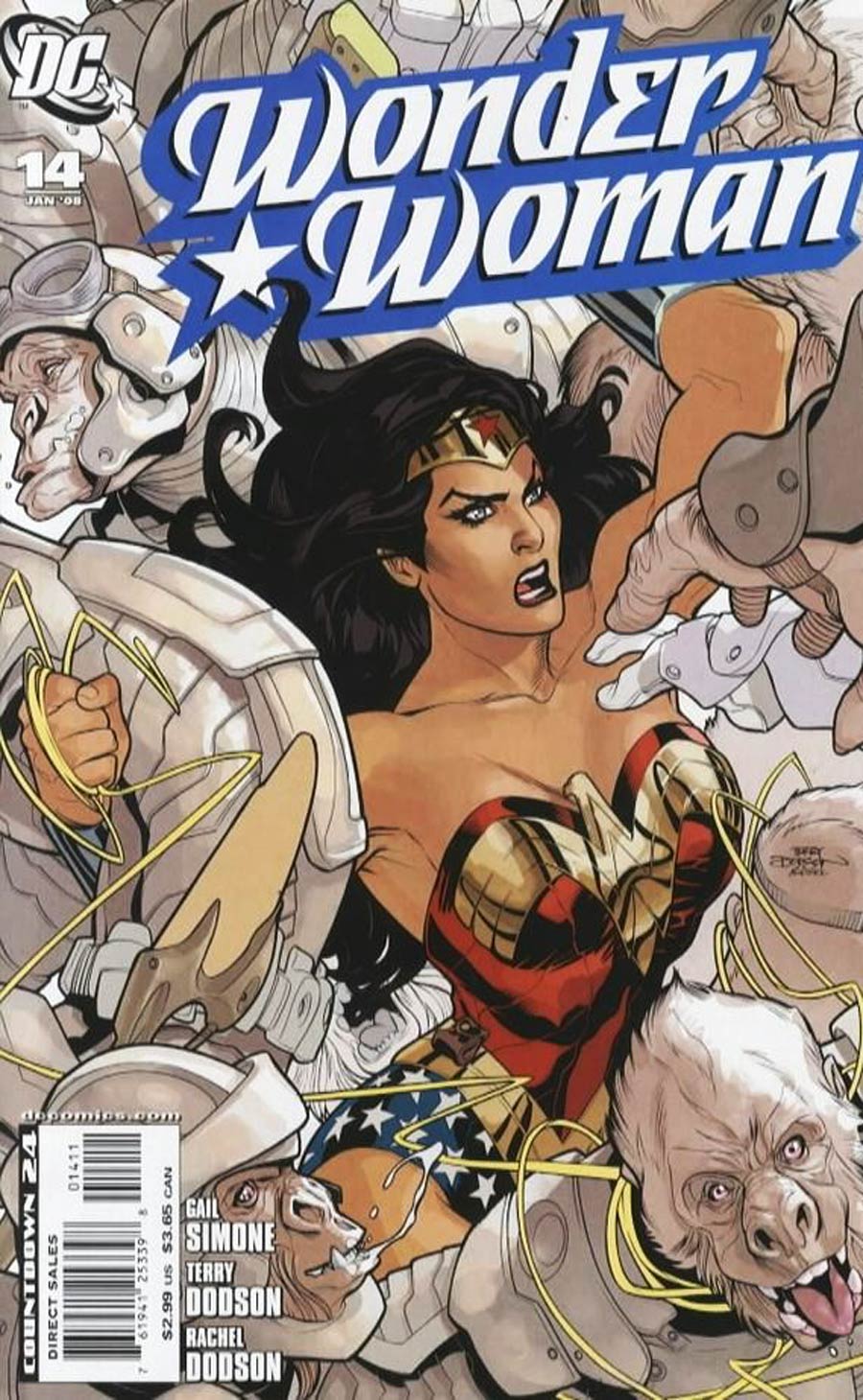 Wonder Woman Vol 3 #14 Cover A Regular Terry Dodson Cover