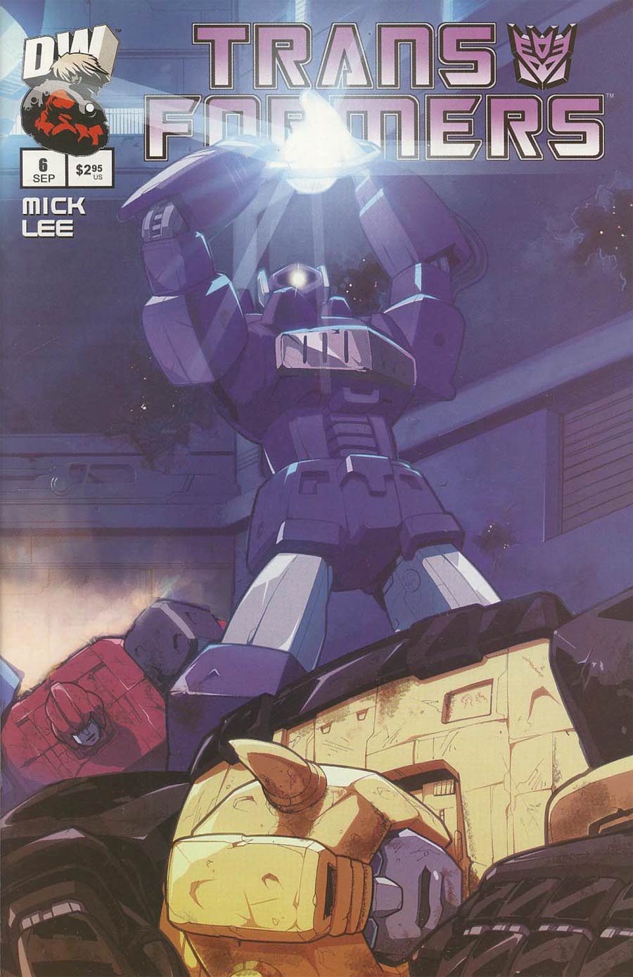 Transformers Generation 1 Vol 2 #6 Cover B Decepticon Cvr