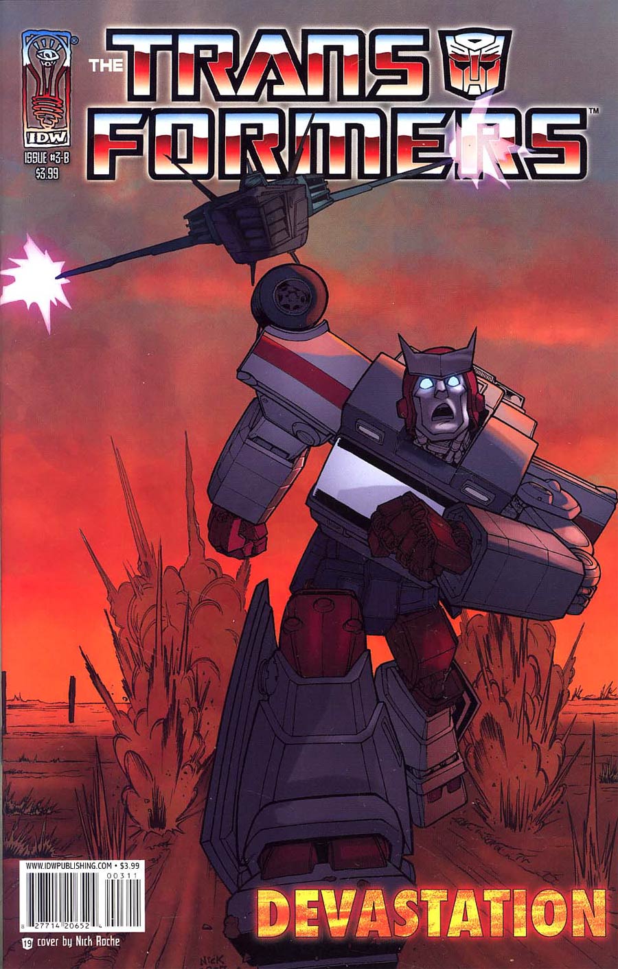 Transformers Devastation #3 Regular Nick Roche Cover