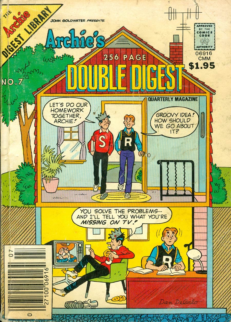 Archies Double Digest Quarterly Magazine #7